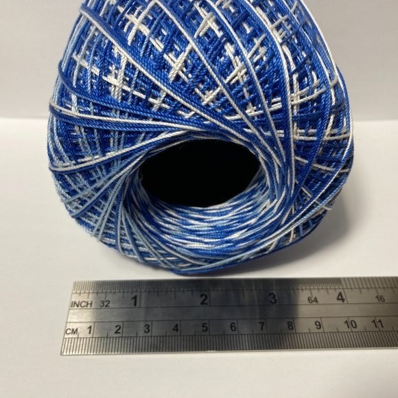 4 Aunt Lydia's Crochet Thread Shades of Blue - Picture 7 of 8